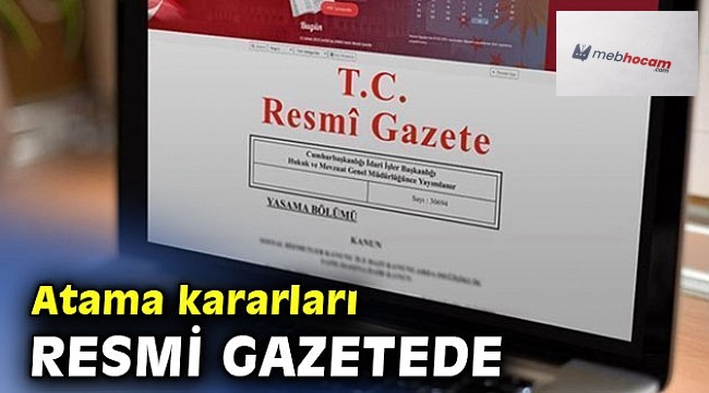 Atama Kararları Yayımlandı 4 Mart 2023