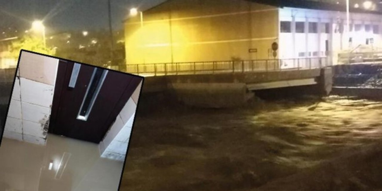 Şiddetli Yağmur Sebebiyle Okullarda Eğitim Ara Verildi