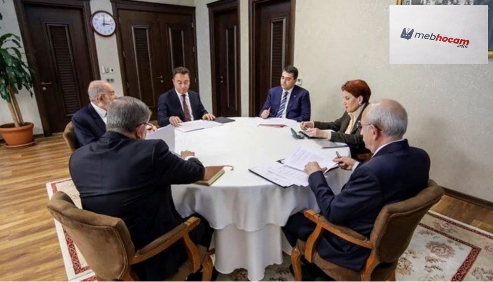 Altılı Masa Anlaştı! Kılıçdaroğlu Cumhurbaşkanı Adayı