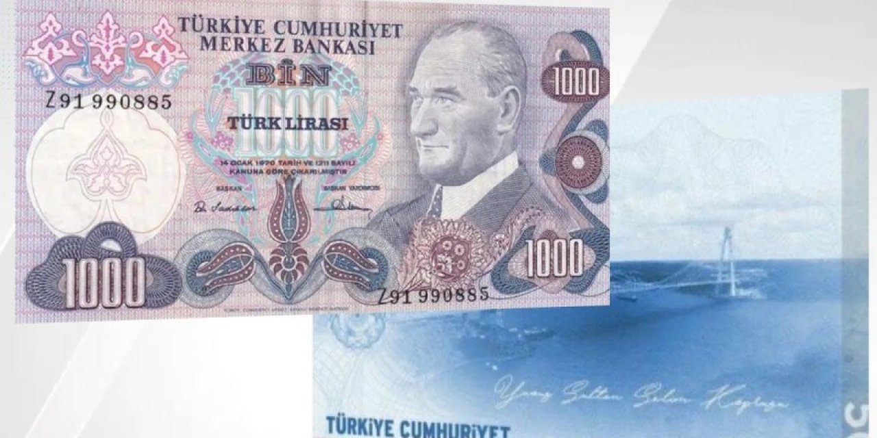 2000 TL, 1000 TL ve 500 TL basımına onay geldi