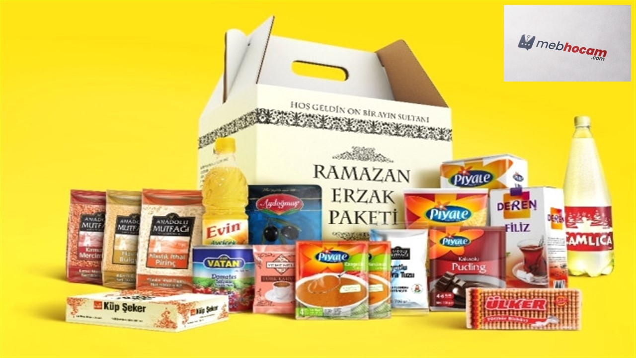 Ramazan Kolisi Başvuru Ekranı Açıldı! Başvuran Herkesin Evine Ramazan Kolisi Geliyor