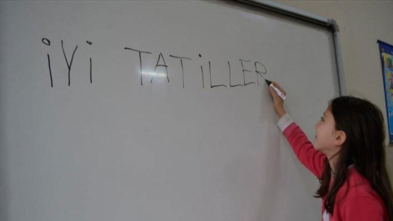 Eğitim Öğretime 9 gün ara! Ara tatil başlıyor