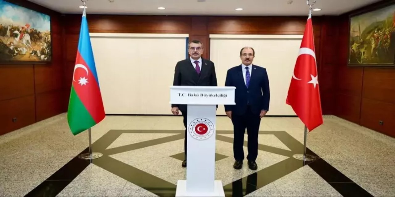 Milli Eğitim Bakanı Yusuf Tekin, Azerbaycan'da