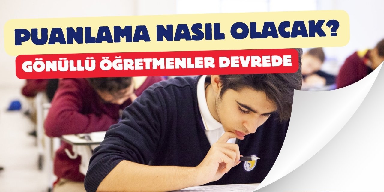 Puanlamaları gönüllü öğretmenler mi yapacak?