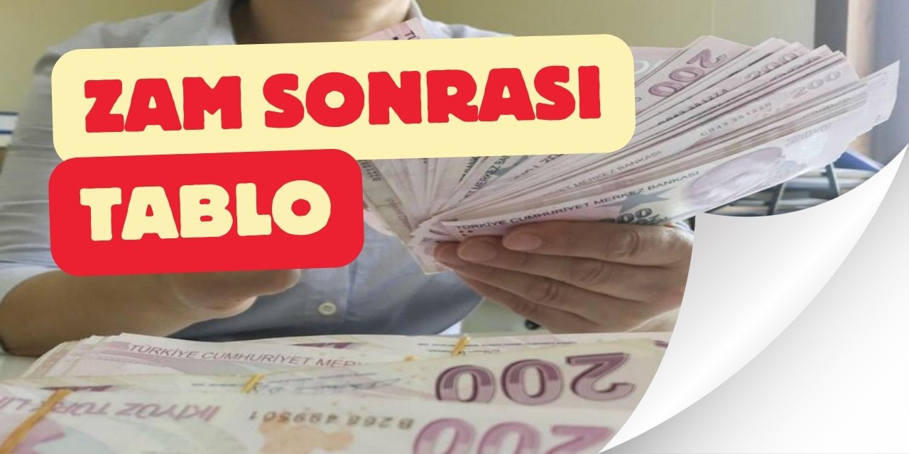 ZAM sonrası tablo