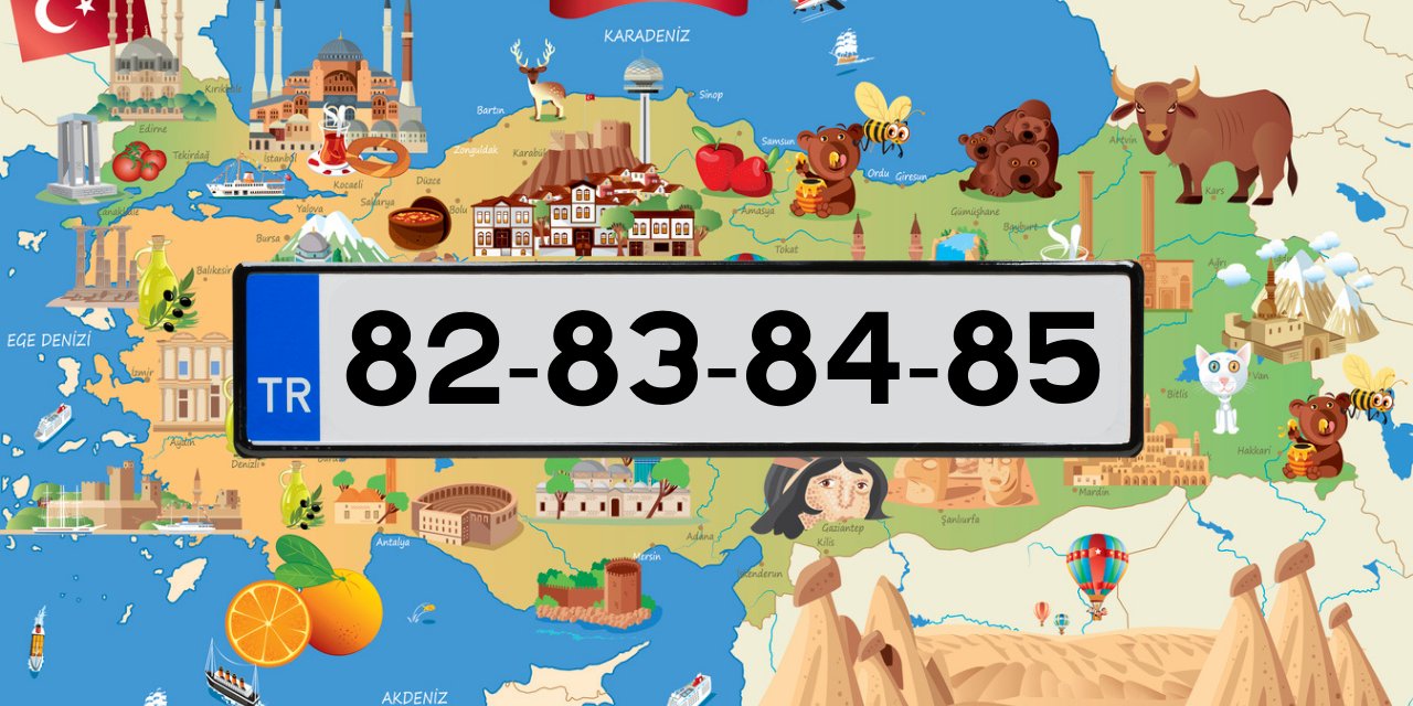 Yeni Plaka Kodları Geliyor: 82 Plaka - 83 Plaka - 84 Plaka - 85 Plaka! Peki Hangi İlçeler Plakasını Aldı?