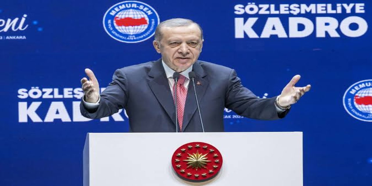 Cumhurbaşkanı Erdoğan'dan Memur Zammı Açıklaması