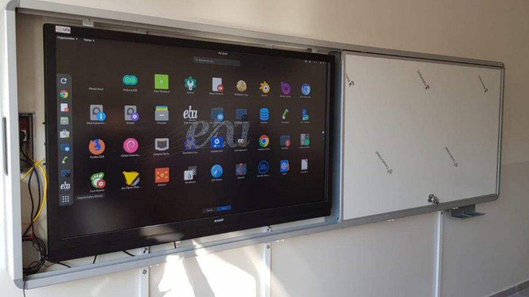 Kara Tahtadan Sonra Okullardaki Akıllı Tahtalarda Büyük Dönüşüm: Pardus Dönemi Başlıyor!