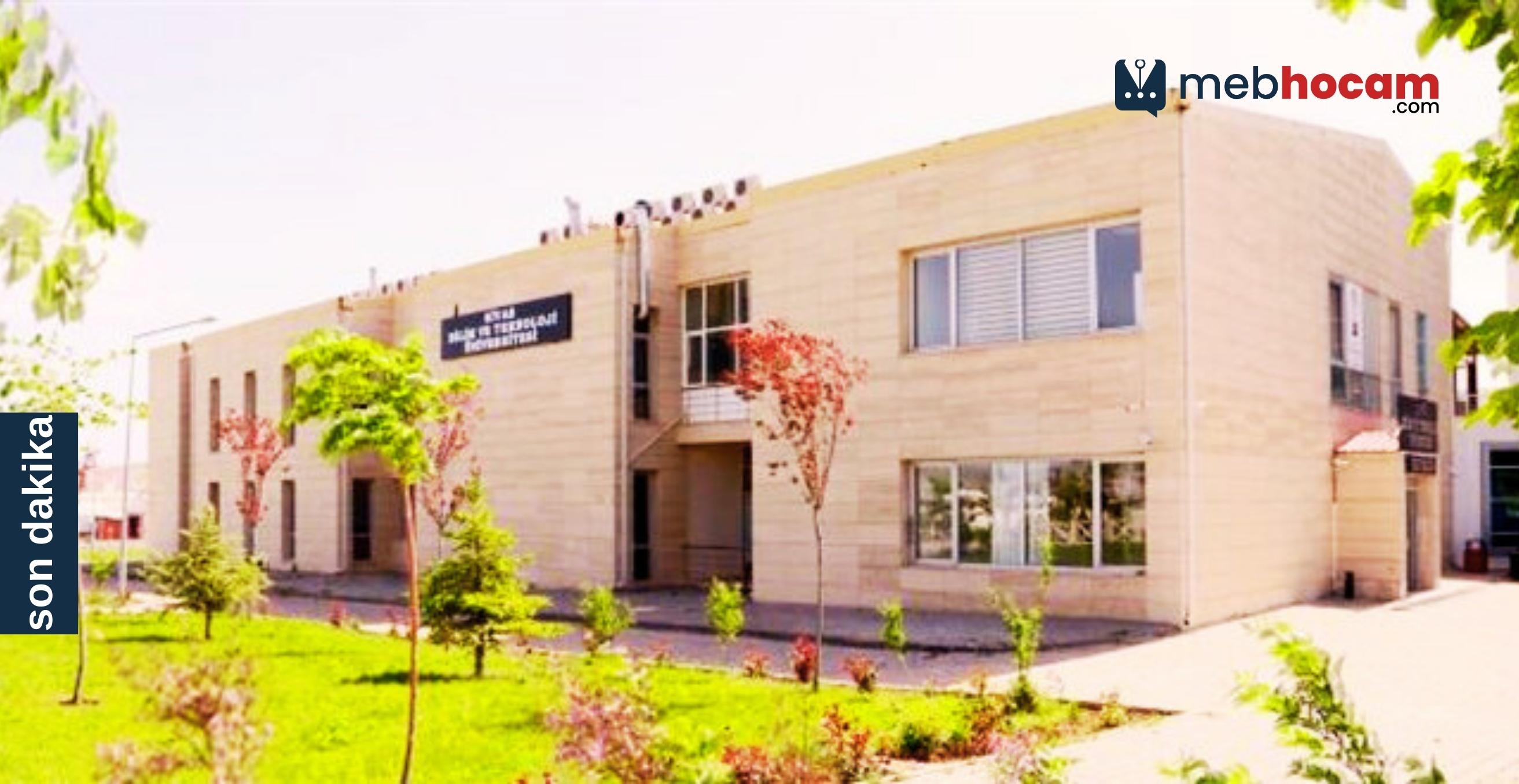 Sivas Bilim ve Teknoloji Üniversitesi Personel Alımı