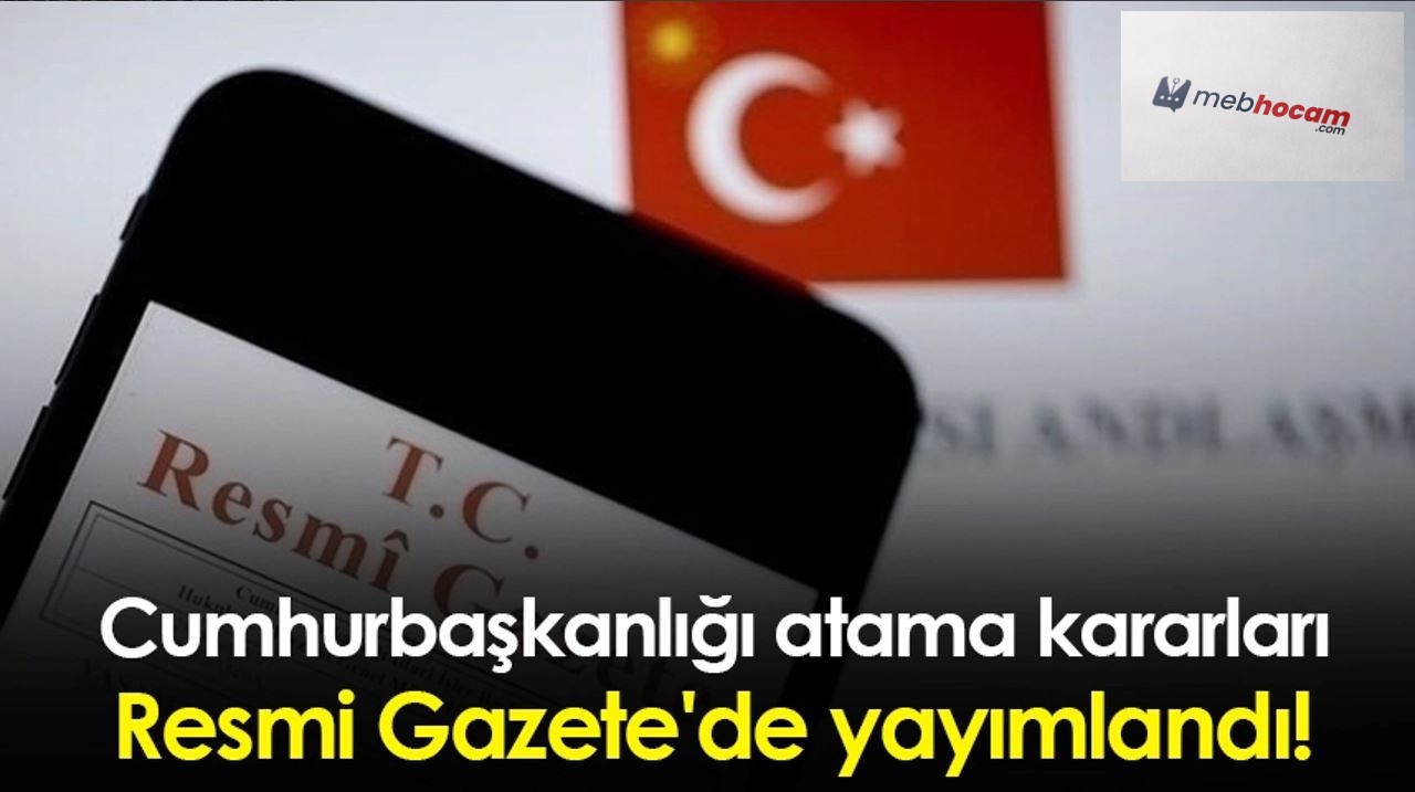 Cumhurbaşkanı İmzaladı! 25 Şubat 2023 Tarihli Atama Kararı Yayımlandı