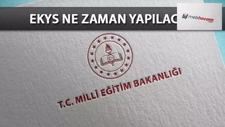 MEB'den EKYS İçin Resmi Yazı