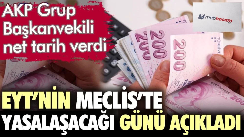 EYT İçin Net Tarih Verdi: Yarın TBMM Gündeminde